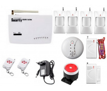 Охранная сигнализация GSM Kerui G10A kit для 4-х комнатной квартиры (HDKKF89FJKFFF)