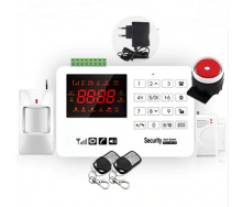 Комплект сигнализации GSM Alarm System GSM40A plus Белый (UUGJRNN885SVVVD)