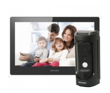 Комплект IP видеодомофона Hikvision DS-KH8520-WTE1 + DS-KB8113-IME1
