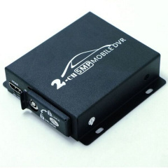Мобильный AHD видеорегистратор на 2 камеры Pomiacam HD DVR Черный (100399) Днепр