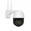 IP камера видеонаблюдения RIAS Ai08 Wi-Fi PTZ 3MP уличная с удаленным доступом White-Black (3_02495) Миколаїв