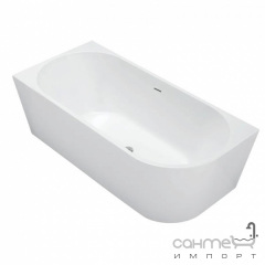 Ассиметричная акриловая пристенная ванна Rea Bellanto 1690 REA-W6901 белая, левостороння Кропивницкий