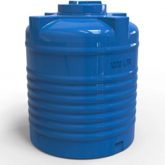Пластиковая емкость для воды 1000 л вертикальная стандартная Токмак