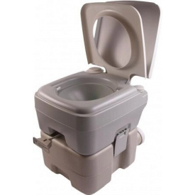 Біотуалет, туалет на портативний кемпінг 20л з сильфонною помпою PT20 PortaFlush