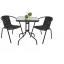 Комплект садових меблів Jumi Bistro-2 квадратний стіл Киев