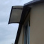 Металический сборный навес (козырек) над дверью Dash'Ok 1.5x1 м Style, тем-серый, мон 3 мм, прозр Львов