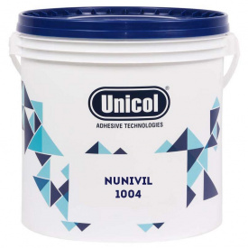 Клей ПВА для твердых пород древесины влагостойкий Unicol Nunivil 1004 D3 (1 кг)