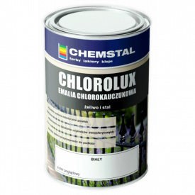 Краска хлоркаучуковая Chemstal Сhlorolux черная (1 л)