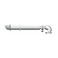 Комплект для коаксіального димоходу 750 мм, Ø 60/100 мм Ariston (3318001) Луцк