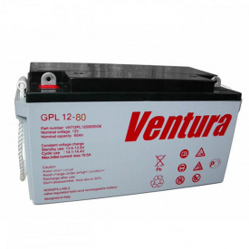 Акумулятор для ДБЖ Ventura технологія AGM, GEL GPL 12-80 (12 B 80 Ач)