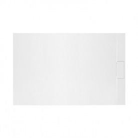 Душовий піддон Rea BAZALT 90x120х2,5 прямокутний, білий