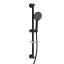 Гарнітур душовий Imprese з лійкою SPR144, штангою, шлангом та мильницею, чорний Чернівці