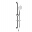 Гарнітур душовий Imprese з лійкою SPR144, штангою, шлангом та мильницею, біла кришка, хром Луцьк