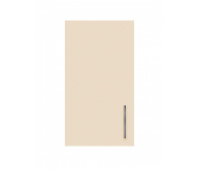 Навесной шкаф-сушка (однодверный) ширина 500 МАКСИ МЕБЕЛЬ Серый/Ваниль (80157)