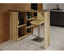 Барная стойка Кухонный стол трансформер 3 в 1 Rimos 1380x390 Дуб Сонома (Z-13_D)