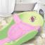 Матрасик коврик для ребенка в ванночку с креплениями Bestbaby 331 Pink Ровно