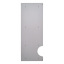 Навесной шкаф-витрина 0,5 (двухдверный) (стекло 4 мм) Валентина NEW МАКСИ МЕБЕЛЬ (13041) Червоноград