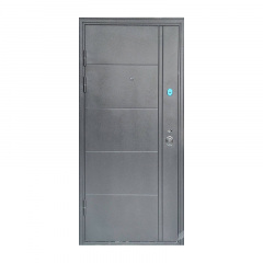 Входная дверь левая ТД Аляска-885 2050х960 мм Серый Кропивницький