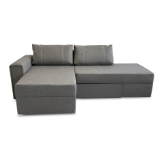 Кутовий диван Онікс (Сірий, 245х160 см) ІМІ Суми