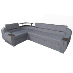 Кутовий диван Меркурій Плюс (Сірий, 300х185 см) ІМІ Ужгород