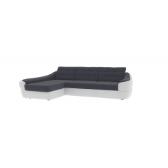 Кутовий диван Спейс АМ (темно-сірий з молочним, 270х180 см) Луцк