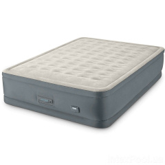 Надувная кровать Двухспальная Intex 64926, 152 х 203 х 46, USB + встроенный электронасос PremAire Черкаси