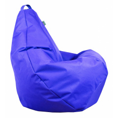 Кресло мешок груша Tia-Sport 140x100 см Оксфорд синий (sm-0050) Чугуев