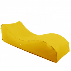 Бескаркасный лежак Tia-Sport Лаундж 185х60х55 см желтый (sm-0673-15) Ровно
