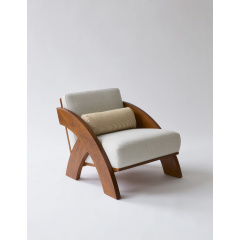 Мягкое деревянное кресло JecksonLoft Ванда 190 Луцьк