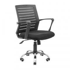 Офисное кресло руководителя Richman Flash Хром M1 Tilt Черно-серый Кропивницький