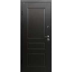 Двери входные Ваш Вид Прованс Краска двухцветные RAL 8019/Белые 850,950х2040х75 Л/П Покровск