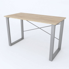 Письменный стол Ferrum-decor Драйв 750x1200x600 Серый металл ДСП Дуб Сонома 16 мм (DRA032) Херсон