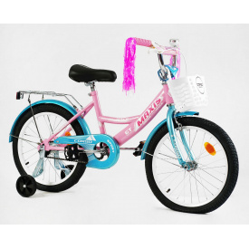 Велосипед 2-х колесный Corso MAXIS 18" Pink (143326)