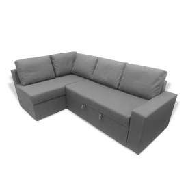Кутовий диван Маямі (Сірий, 240х150 см) ІМІ