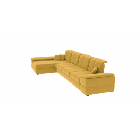 Кутовий диван Денвер 3 (жовтий, 335х170 см)