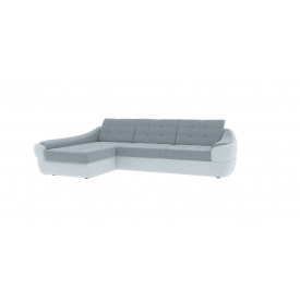 Кутовий диван Спейс АМ (сірий з світло-сірим, 270х180 см)