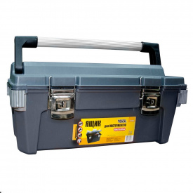 Ящик для инструментов с металлическими замками MASTERTOOL ABS пластик 25,5" 650х275х265 мм (79-2100)