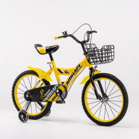 Велосипед детский AMHAPI YM-100-4 18" Желтый (2000989566915)