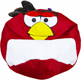 Кресло мешок Tia-Sport 90х90 см Angry Birds мяч (sm-0075)