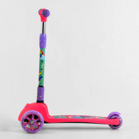 Самокат трехколесный детский Best Scooter 60 кг Pink and Purple (106837)