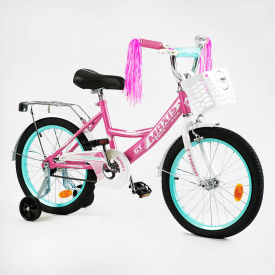 Велосипед 2-х колесный Corso MAXIS 18" Pink (143323)