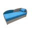 Диван-ліжко Хвиля (аква + карамель, 198х80 см) ІМІ Черкассы