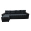 Кутовий диван Комфорт Плюс 3м (чорний, 300х150 см) ІМІ Черкаси