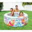 Детский надувной бассейн Intex 58480-2 «Аквариум», 152 х 56 см, с шариками 10 шт, подстилкой, насосом (hub_d6r9ld) Славута
