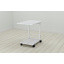 Стол приставной Ferrum-decor Френу 62x40x60 металл Белый ДСП Белое 16мм (FRE0008) Луцк