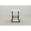 Стол приставной Ferrum-decor Френу 62x40x60 металл Черный ДСП Белое 16мм (FRE0001) Хмельницький