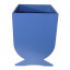 Урна мусорный бак для улицы Ferrum №5 Brilliant Blue (У05) Прилуки