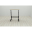 Стол приставной Ferrum-decor Амиго 62x60x40 металл Черный ДСП Дуб Сонома 16мм (AMI0004) Суми