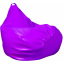 Кресло груша Tia-Sport Экокожа 120х90 см фиолетовый (sm-0069-8) Вараш