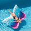Надувной матрас для плавания Крылья ангела Intex 58786 251х160см Хмельницкий